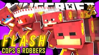 GOING CRAZY FAST! | Minecraft Modded Cops N Robbers (The Flash Mod)