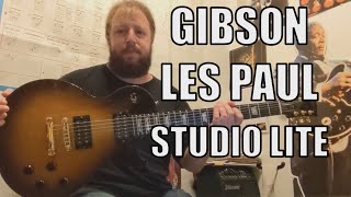 Video thumbnail for GIBSON LES PAUL STUDIO LITE by Todd Beebe Music / Guitar Talk With Todd