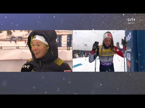 Längdskidor Världscupen Lillehammer 2018/2019 - Sprint herrar damer fristil