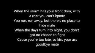 Billy Talent Turn Your Back Lyrics