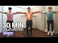 관절 무리 없는 30분 전신 걷기홈트 (땀범벅💦) | 30min FULLBODY HOME WALKING (SWEAT💦!!) // JOINT-FRIENDLY, ALL AGES