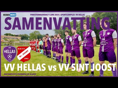 🔥 NACOMPETITIE-THRILLER VV HELLAS vs VV SINT JOOST
