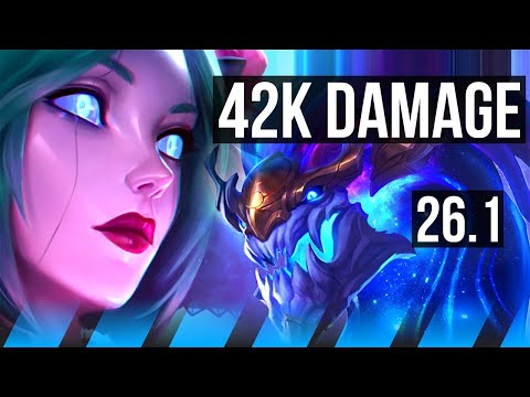 ORIANNA vs AURELION SOL (MID) | 42K damage | TR Grandmaster | 26.1