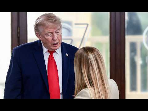 Astaga: Perdana Menteri Italia yang sudah muak MENGHANTAM Trump di panggung dunia
