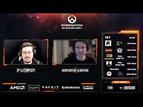 Fusion University vs EnVision - Overwatch BEAT Invitational Season 3