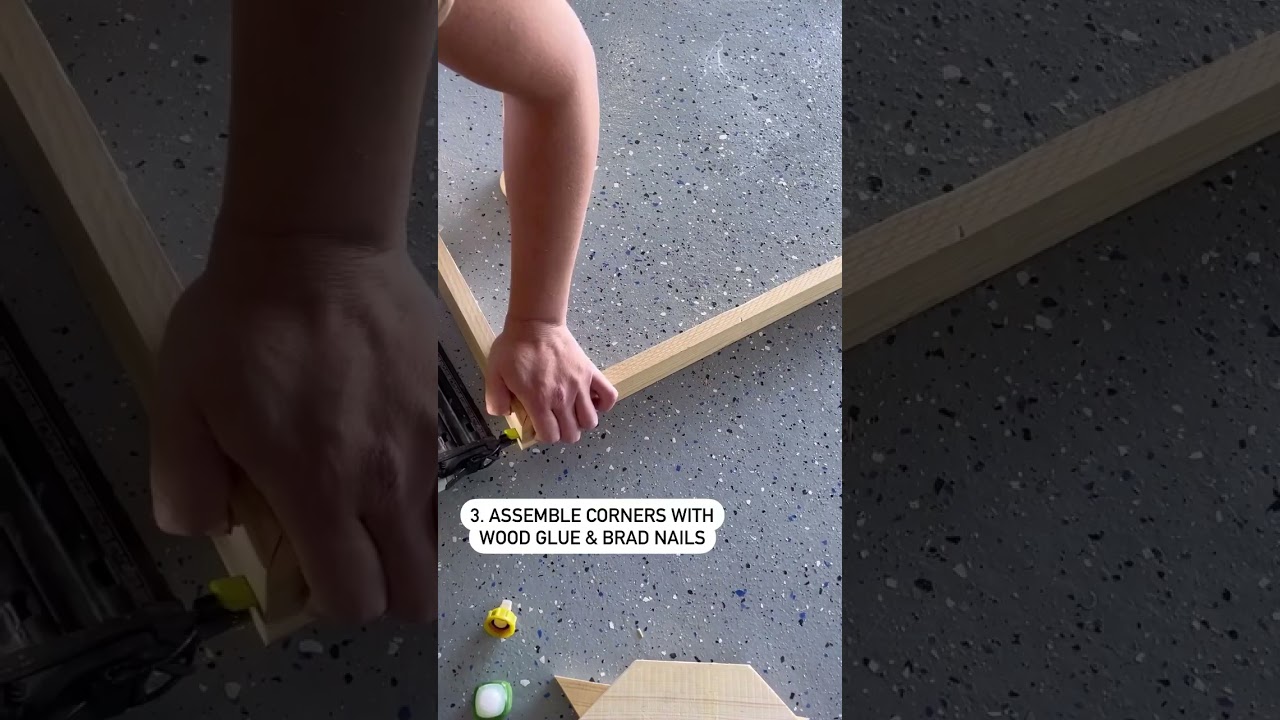 DIY a Canvas Floating Frame for under $10! #diyprojects #diy