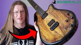 Video thumbnail for Worlds Most Versatile Guitar? - Emerald Virtuo Review by KDH