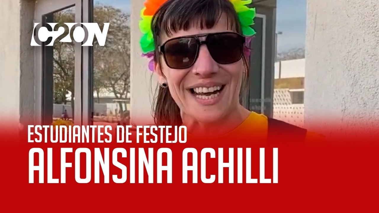 C20 Noticias | Estudiantes de festejo - Alfonsina Achilli