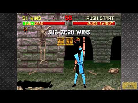 Noob Saibot Origins (Mortal Kombat 2 - Arcade)
