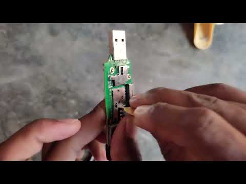 ZONG W03 USB Wingle Test Point Short Karne ka Tariqa