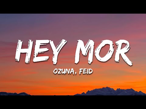 Ozuna Ft. Feid - Hey Mor (Letra / Lyrics)