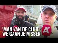 Fans nemen afscheid van Maarten Stekelenburg