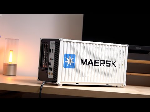 A Container itx cases, I like that！|| itx装机，集装箱机箱