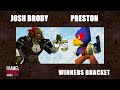 FPS4 Josh Brody Ganondorf Vs Preston Falco Smash Remix Winners Bracket