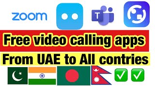 Free Video Calling Apps In Dubai UAE -Best Free Calling Apps In UAE And Dubai