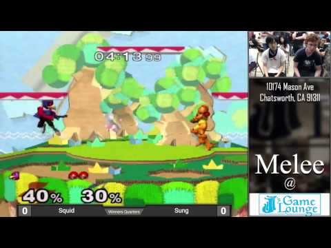 Melee at JJ's 16 - Squid (Falco) vs. OXY | Sung475 (Samus) - Winners Quarters - Singles Bracket
