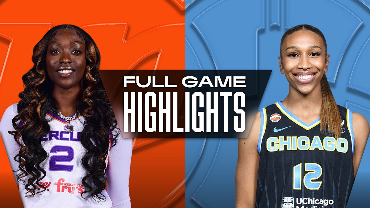 8월4일 피닉스머큐리 시카고스카이 WNBA 하이라이트