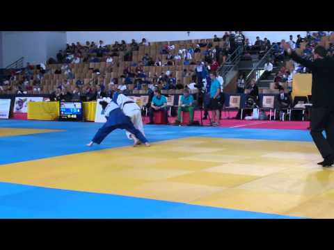 ECC Berlin 2014 44kg Kraenkel (GER) vs Ionita (RUM)