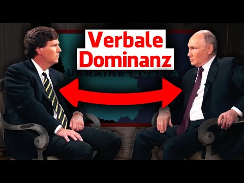 Wie Wladimir Putin Gespräche lenkt (Interview Analyse)