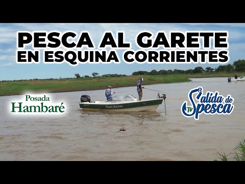🎣 ¿Cómo es la modalidad de Pesca al GARETE? Esquina, Corrientes. #pesca #pescador #fishingvideo