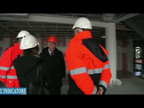 Barilla visita il cantiere del Galilei