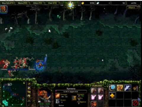 DotA Allstars v6 59c: Yurnero the Juggernaut Super Ultimate