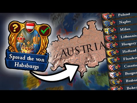 The ULTIMATE Personal Union MASTER In EU4 Austria Guide
