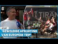 Fans in Tirana in spanning: ‘Alles is eng bij Feyenoord’
