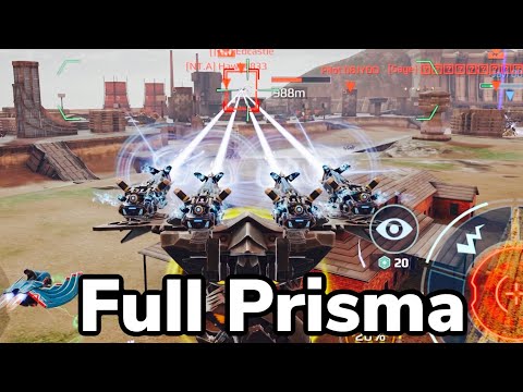 MK3 Behemoth Prisma | 1100 range long distance killer | War Robots Gameplay