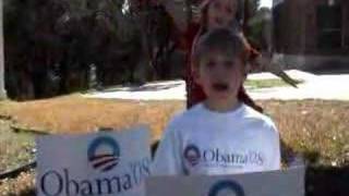 Austin kids for Obama!