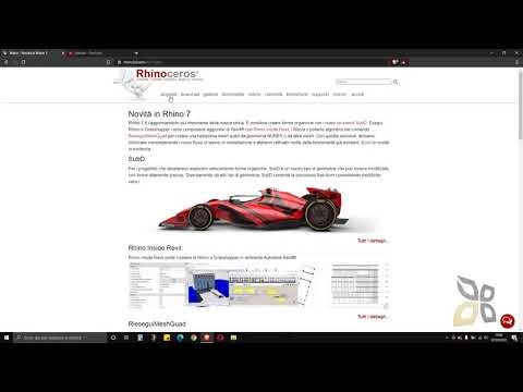 VideoGuida - Rhino 7 Scaricamento ed Installazione, Introduzione ed Interfaccia, Imposta, Nurbs Mesh
