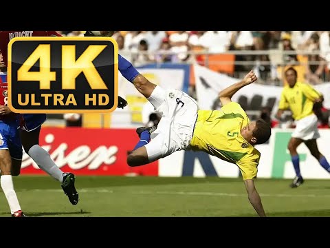 Brazil - Costa Rica WORLD CUP 2002 | Matchday Goals | 4K ULTRA HD 30 fps