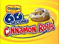 Rhodes 60 Second Cinnamon Rolls PBS KIDS Seconds Are In A Minute 2005 2006