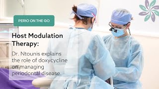 Host Modulation Therapy | Perio On The Go | Synergy Periodontics & Implants | Fredericksburg, VA
