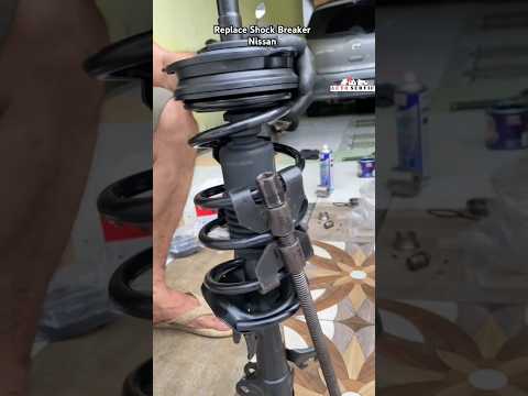 Replace Shock Breaker Nissan #youtubeshorts #youtube #shortvideo #shorts #viralshorts #trending #diy