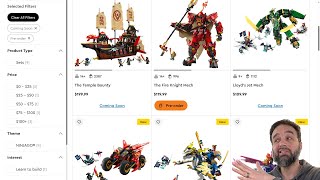 LEGO Ninjago summer 2025 official reveals & thoughts! New Bounty, big Mechs, mid dragons ++