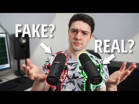 CAUTION: Fake Shure SM7Bs on the rise! What’s the deal??? - (How to spot a fake)