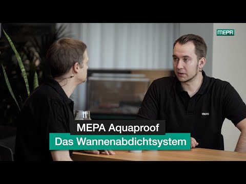Das vielfältige Wannenabdichtsystem MEPA Aquaproof