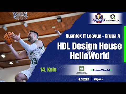 25.03.2023 QUANTOX IT LIGA Grupa A 12:00 HDL DESIGN HOUSE - HELLOWORLD
