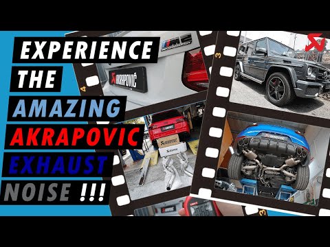 Akrapovic Exhaust Sound | Audi RS6 | Porsche Macan Turbo | BMW M2 Competition | Mercedes G63