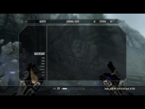 Skyrim - How to get Darkeethus out of the cave