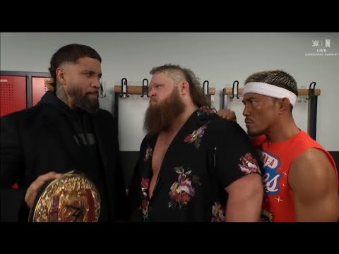 Jey Uso & Alpha Academy backstage segment _ WWE Raw 12 January 2026