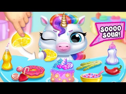 Play Fun New Born Baby Pony Care - My Baby Unicorn Christmas - Let's Take Care Of Cute Pet Animals