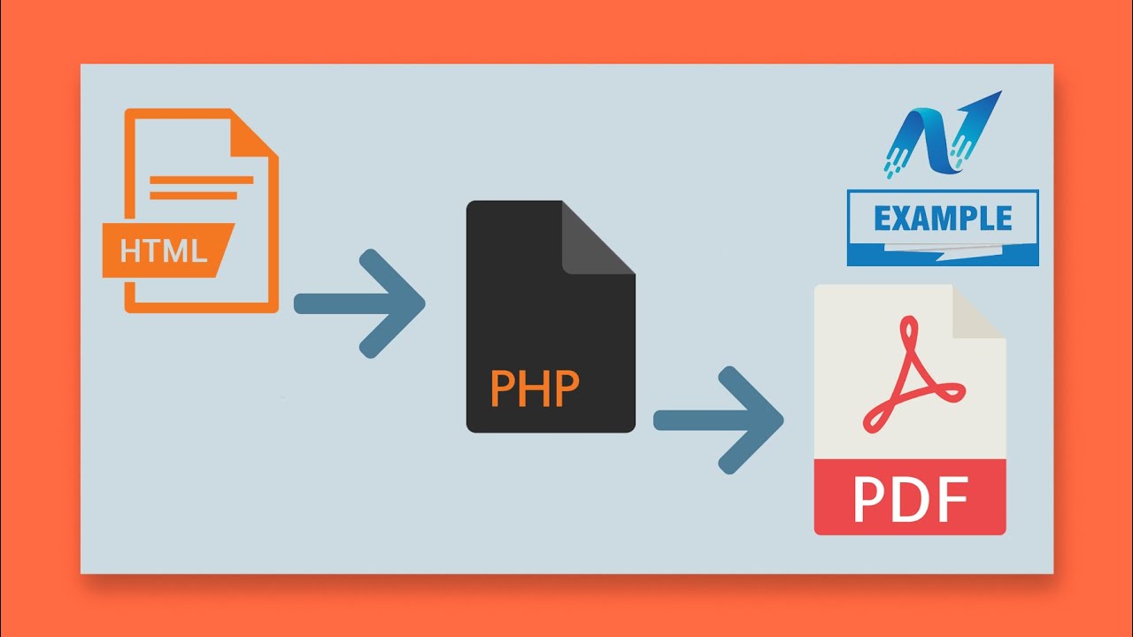 How To Convert HTML in PDF Using PHP DomPdf  | dompdf tutorial in php