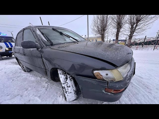 Школьник угнал автомобиль и попал в ДТП