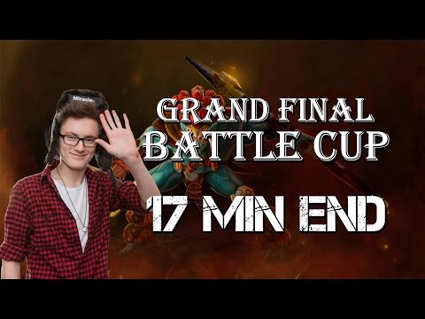 Dota 2 Miracle Huskar - Grand Final Battle Cup 17 MIN END