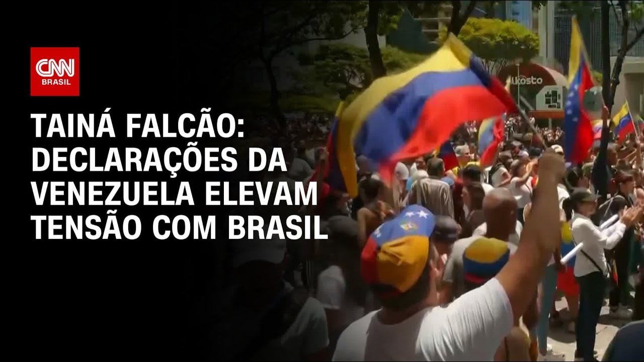 Tainá Falcão: Declarações da Venezuela elevam tensão com Brasil | BASTIDORES CNN