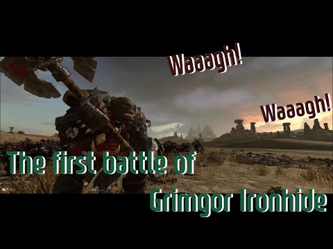 The first battle of Grimgor Ironhide