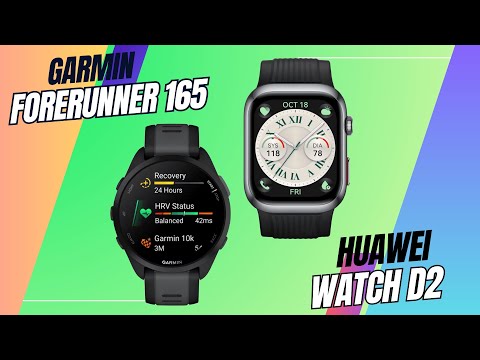 Huawei Watch D2 vs Garmin Forerunner 165