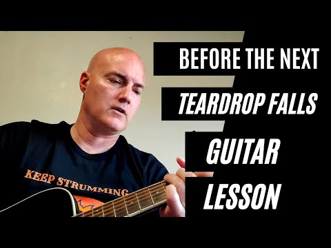 How to Play Before the Next tear Drop Falls by Freddy Fender Guitar Lesson and Guitar Tutorial